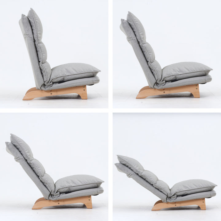 座椅子幅70cmダブルクッションリクライング