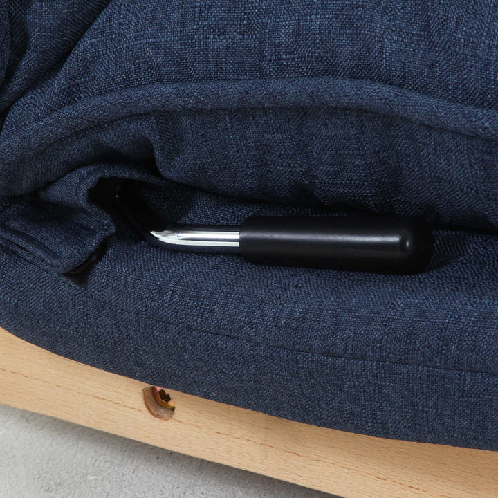 座椅子幅70cmダブルクッションリクライング