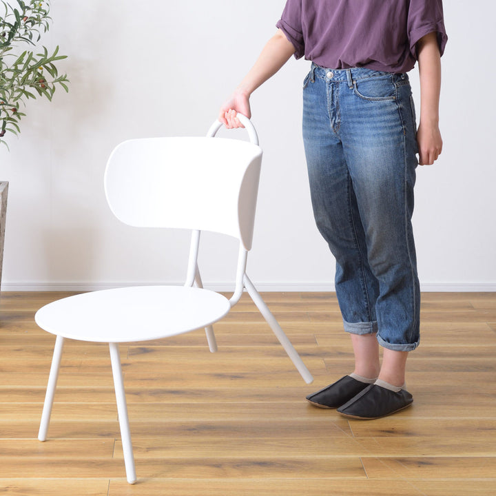 チェアローチェア座面高36.5cmマオリチェア