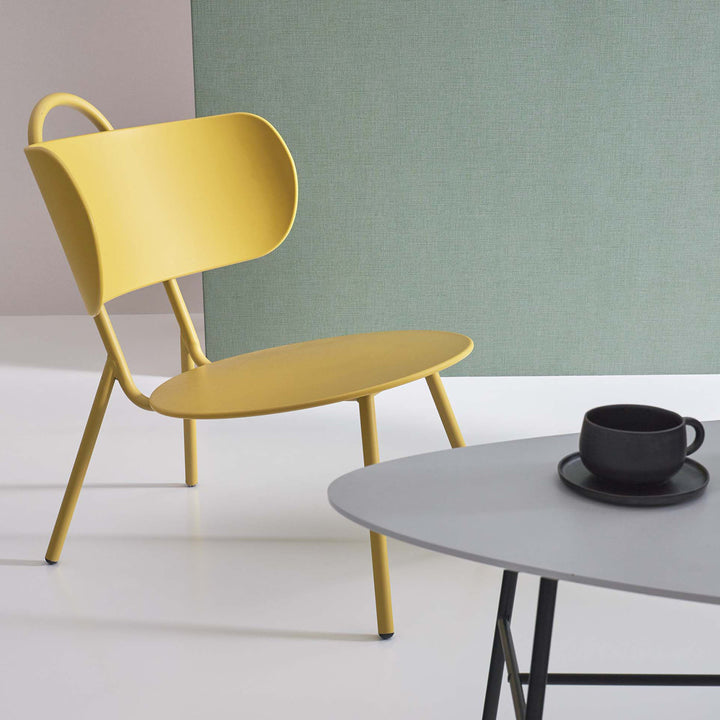 チェアローチェア座面高36.5cmマオリチェア