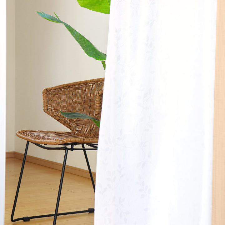 レースカーテン防炎加工100×103～228cm2枚、150×176cm、200×176・228cm1枚ミラー効果