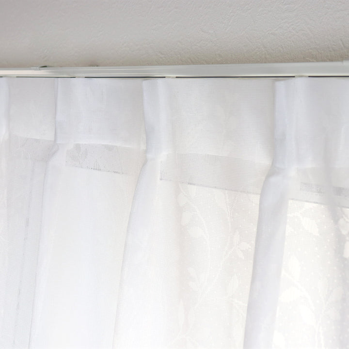 レースカーテン防炎加工100×103～228cm2枚、150×176cm、200×176・228cm1枚ミラー効果