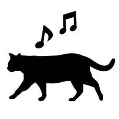 ウォールステッカー 猫 壁紙シール お散歩 CAT LIFE