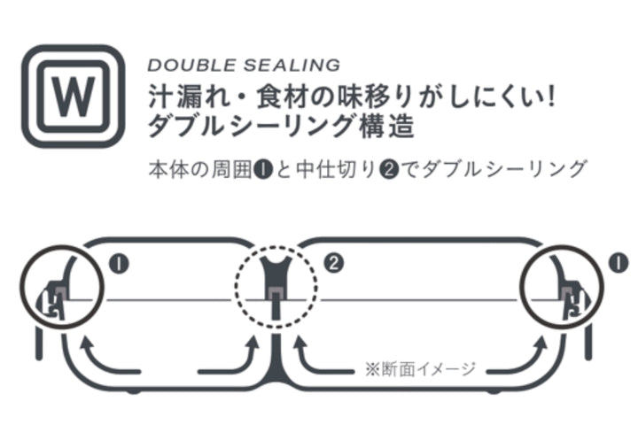 弁当箱1段600ml盛り付けしやすい弁当箱ドームマン