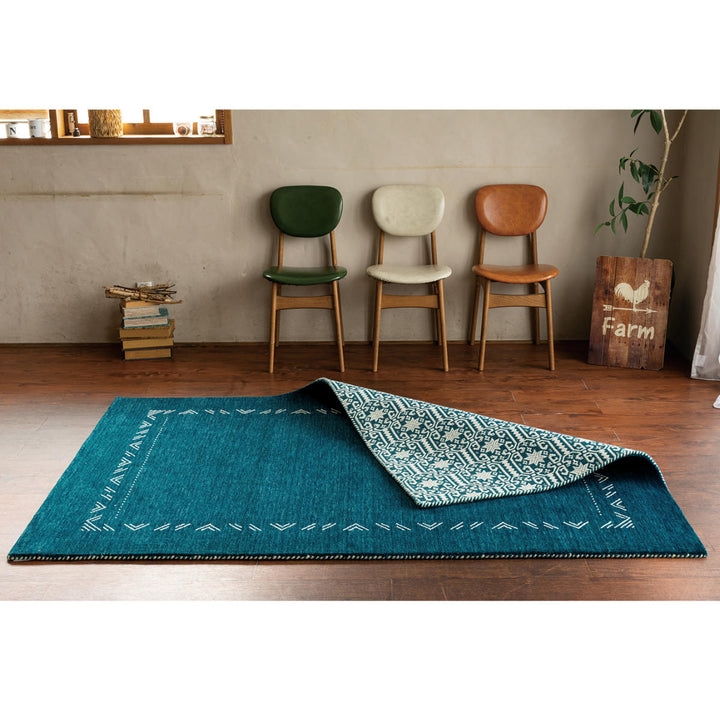 ラグインド製ロリギャッベ200×250cmリバーシブル