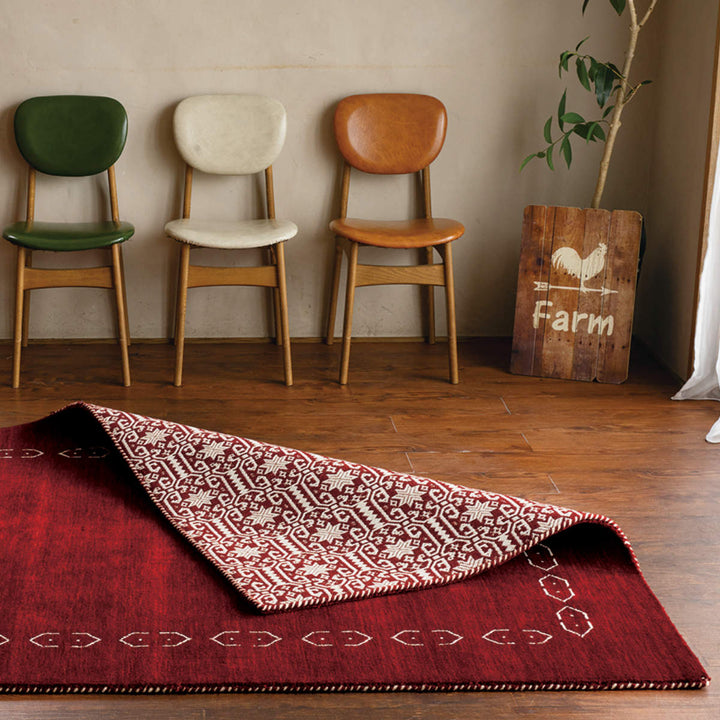 ラグインド製ロリギャッベ200×250cmリバーシブル