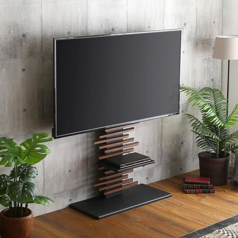 デザインTVスタンド32～100型対応高さ5段階調節飾り板DHWAT