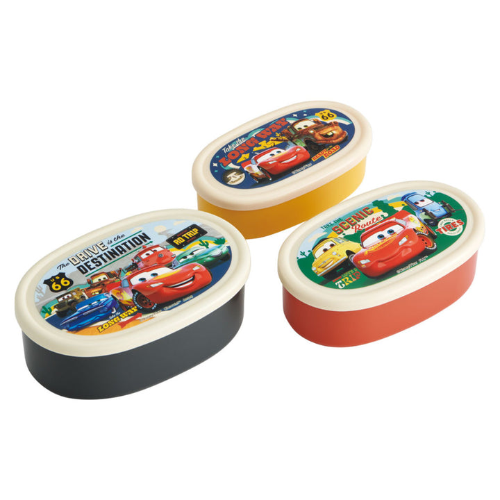 弁当箱3個セット抗菌シール容器カーズ24