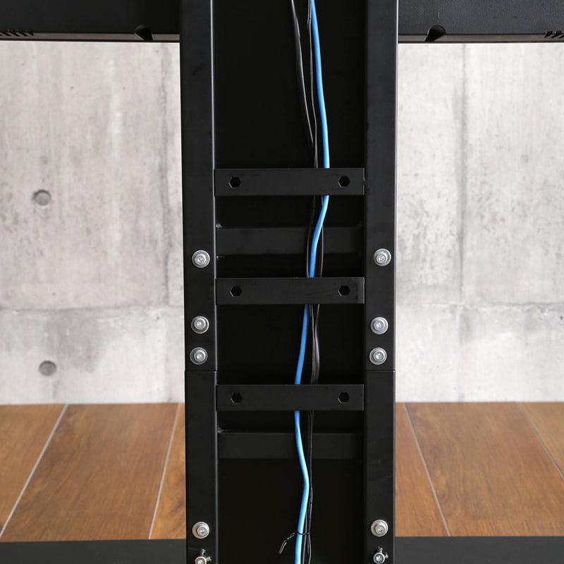 TVスタンドサウンドバー棚板セット32～100型対応耐震設計高さ5段階調節HWAT