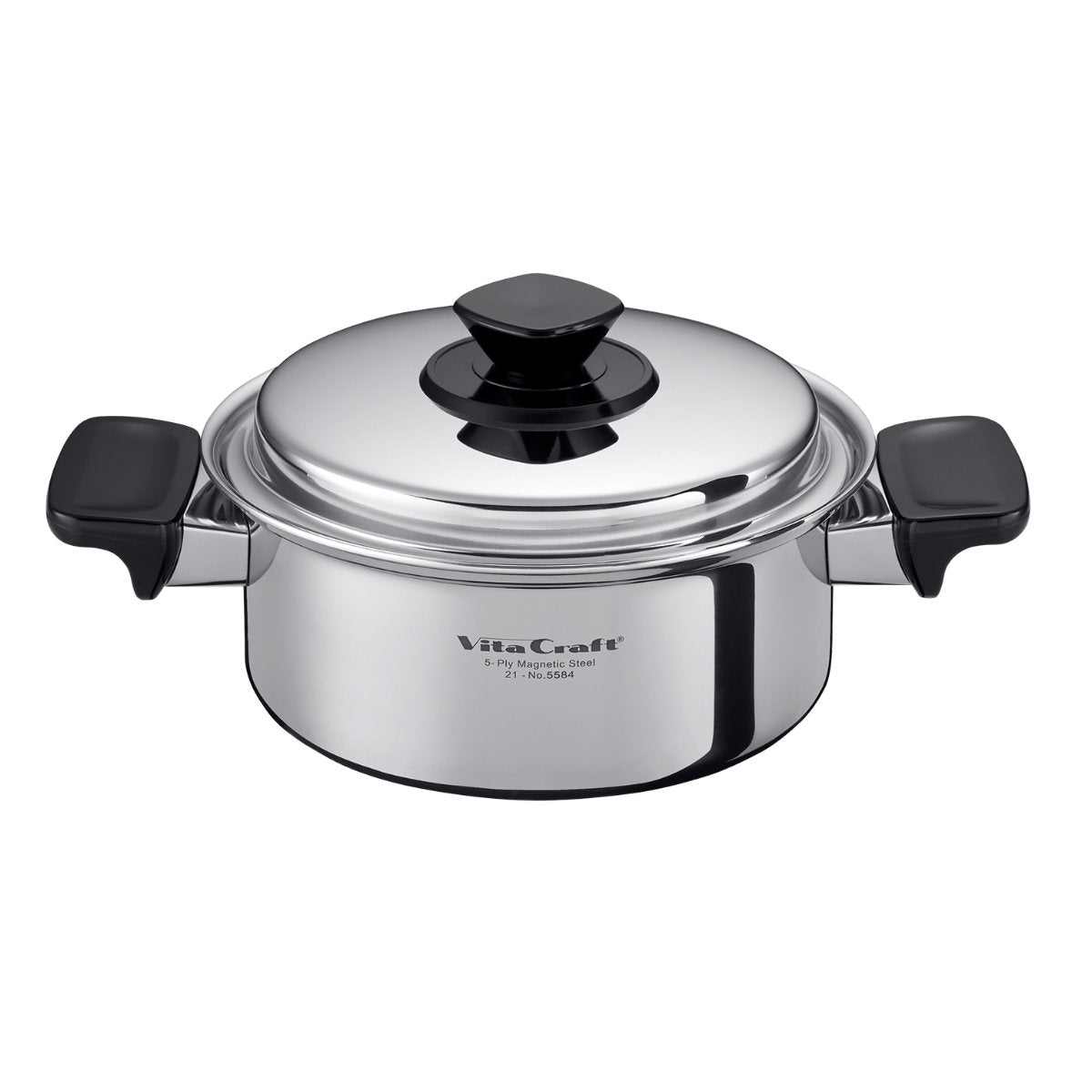 ビタクラフトスーパーファイブ　両手鍋　【２.１Ｌ】１個 OUTLET】スーパーファイブ 両手ナベ 2.1L 浅型 | ビタクラフト