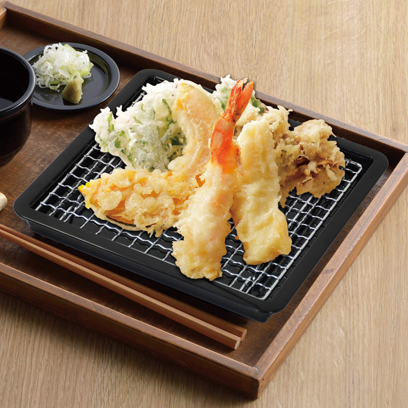盛り皿角型涼味家天ぷら盛り皿
