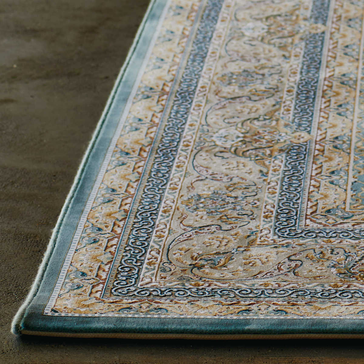 ふっかり！ウィルトン織 モダン ギャッベ ラグ 150×225cm-72001 ふっかり！ウィルトン織 モダン ギャッベ ラグ 150×225cm-58001