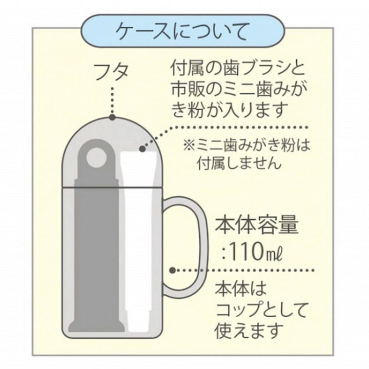 歯ブラシデンタルキット歯ブラシ付きHGお友だち