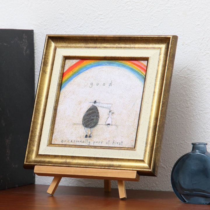 アートパネルサムトフト『ついてる日』23.5×23.5cm