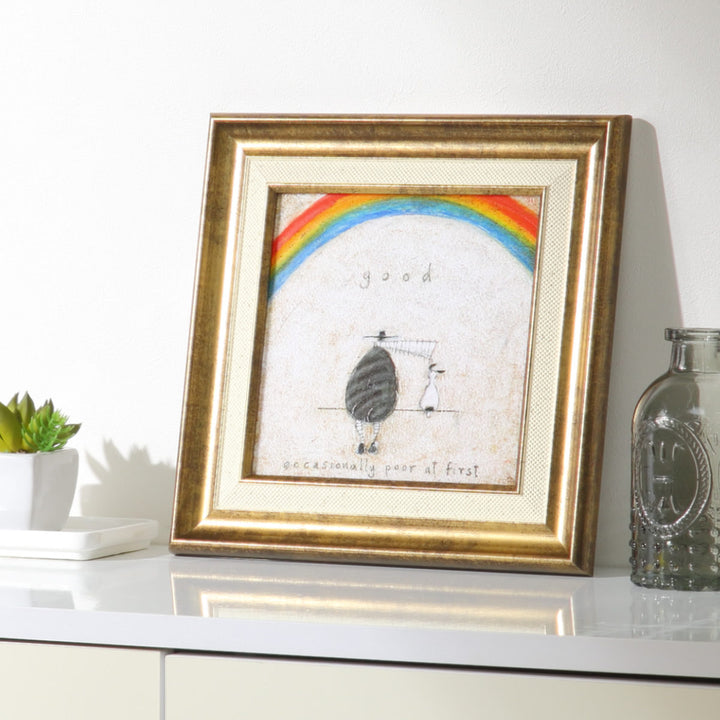 アートパネルサムトフト『ついてる日』23.5×23.5cm