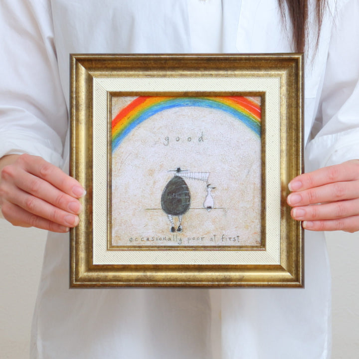 アートパネルサムトフト『ついてる日』23.5×23.5cm