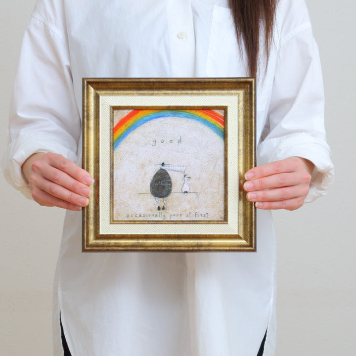 アートパネルサムトフト『ついてる日』23.5×23.5cm