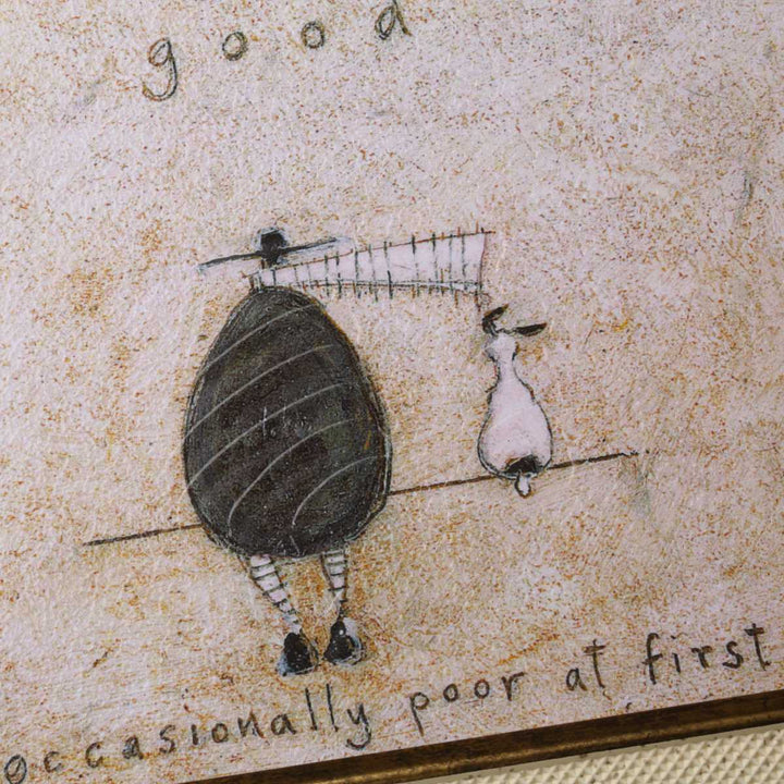 アートパネルサムトフト『ついてる日』23.5×23.5cm