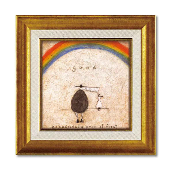 アートパネルサムトフト『ついてる日』23.5×23.5cm