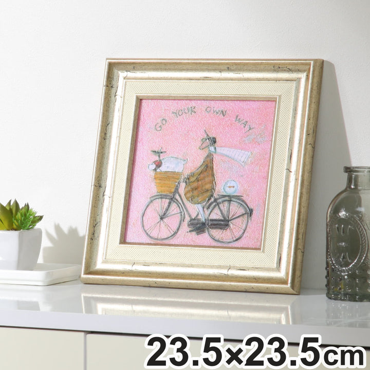 アートパネルサムトフト『あなたの道を行く』23.5×23.5cm