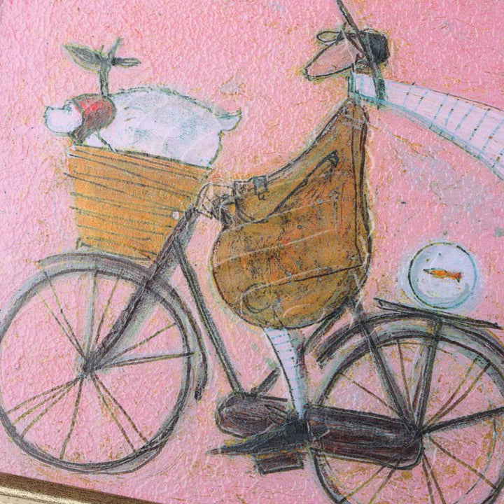 アートパネルサムトフト『あなたの道を行く』23.5×23.5cm