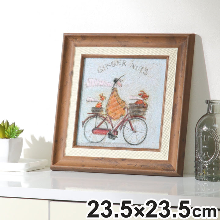 アートパネルサムトフト『ジンジャーナッツ』23.5×23.5cm