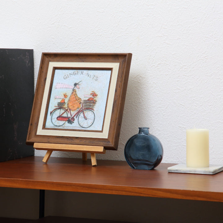 アートパネルサムトフト『ジンジャーナッツ』23.5×23.5cm