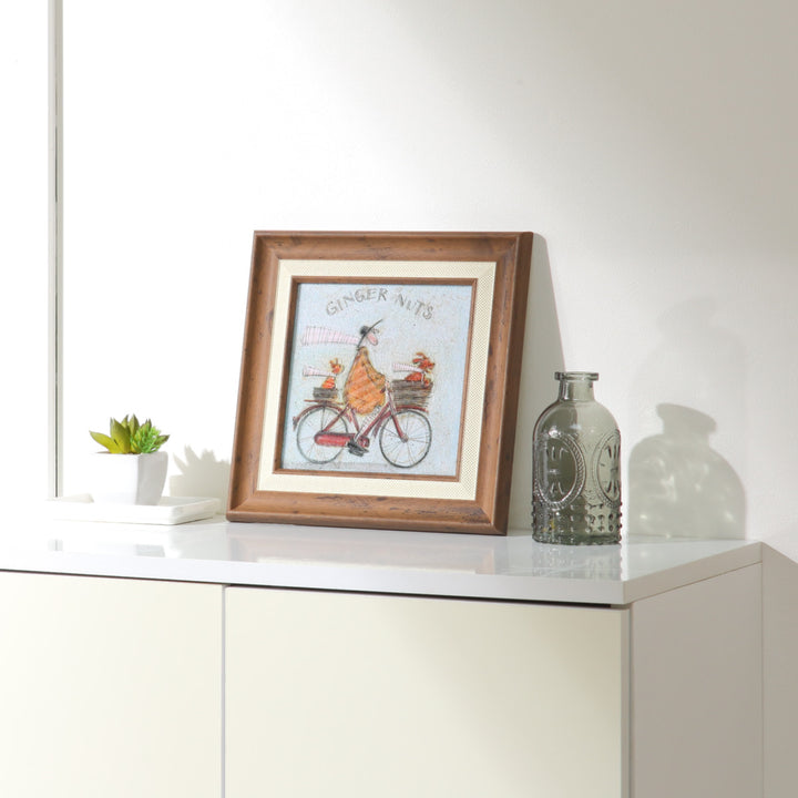 アートパネルサムトフト『ジンジャーナッツ』23.5×23.5cm