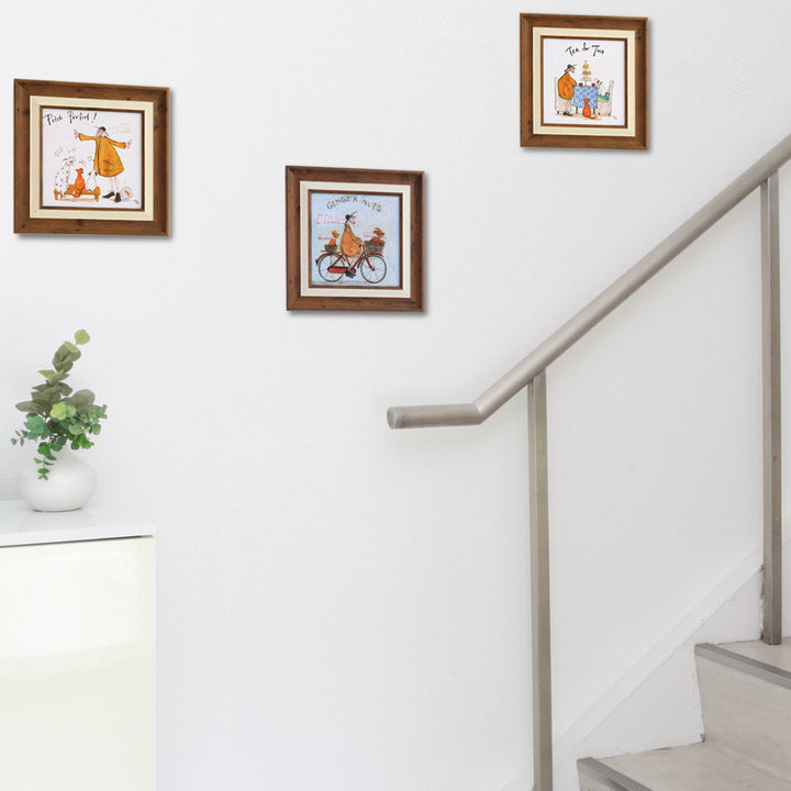 アートパネルサムトフト『ジンジャーナッツ』23.5×23.5cm