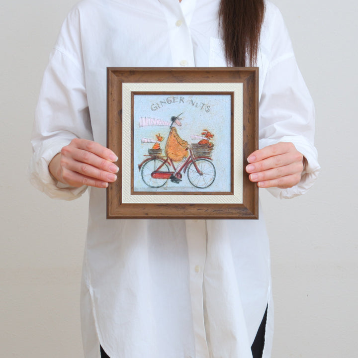 アートパネルサムトフト『ジンジャーナッツ』23.5×23.5cm