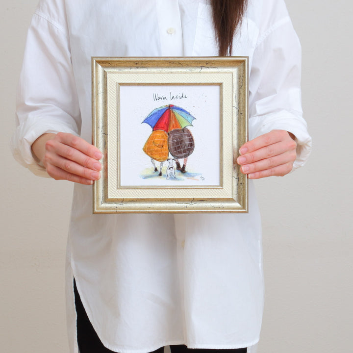 アートパネルサムトフト『あたたかい』23.5×23.5cm