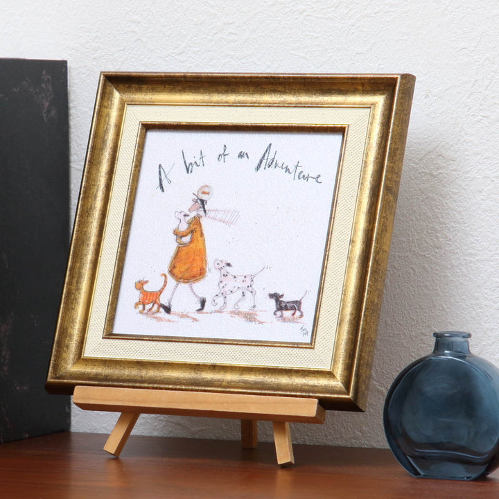 アートパネルサムトフト『ほんの少しの冒険』23.5×23.5cm