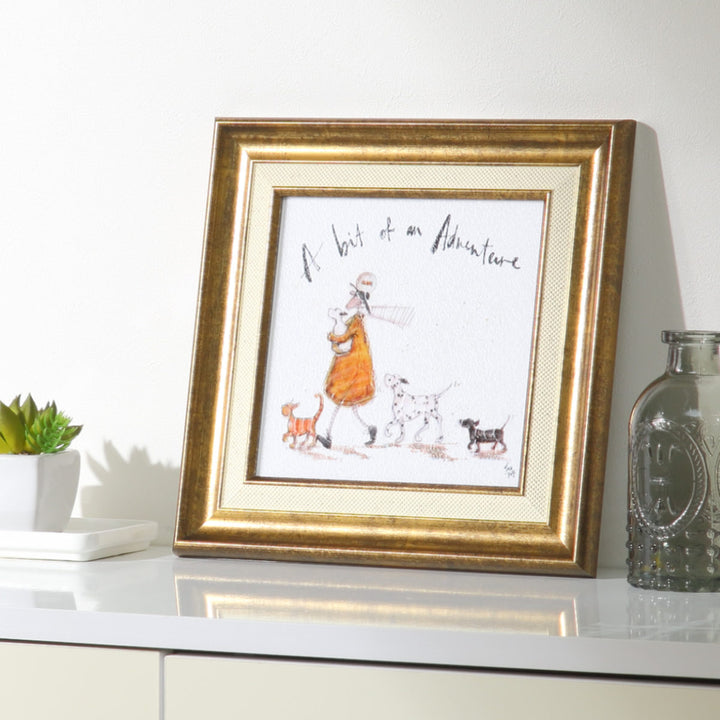 アートパネルサムトフト『ほんの少しの冒険』23.5×23.5cm