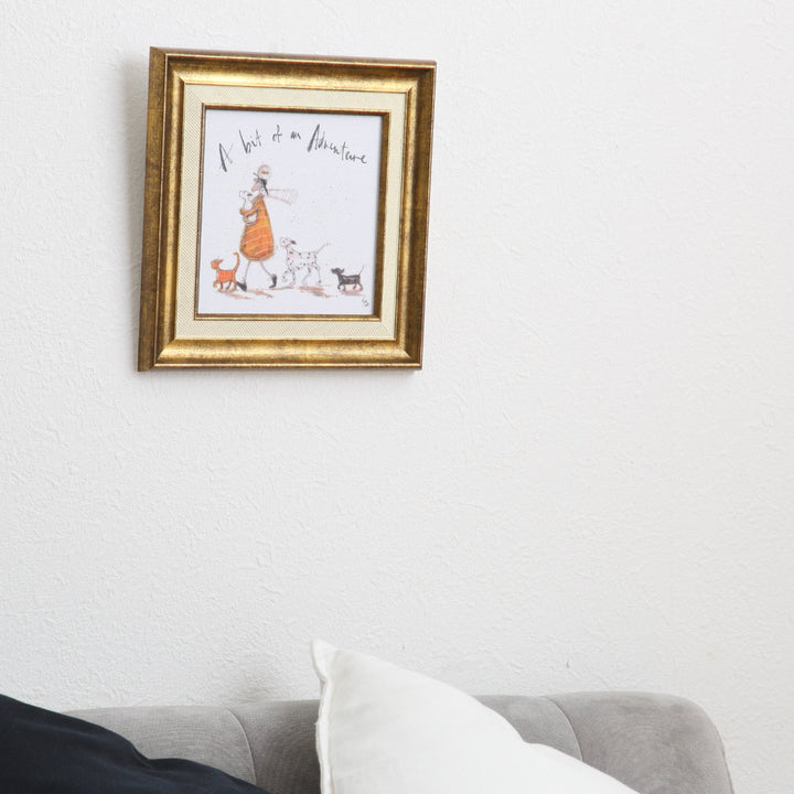 アートパネルサムトフト『ほんの少しの冒険』23.5×23.5cm