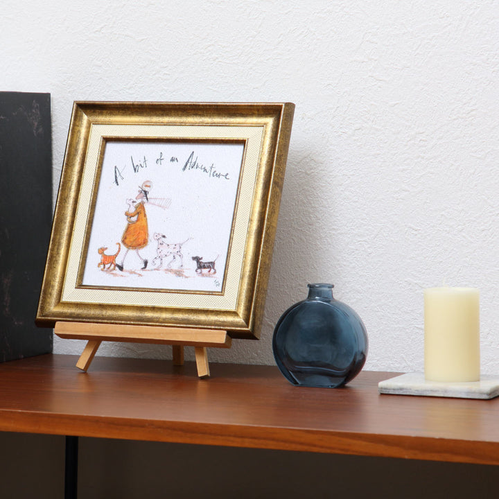 アートパネルサムトフト『ほんの少しの冒険』23.5×23.5cm