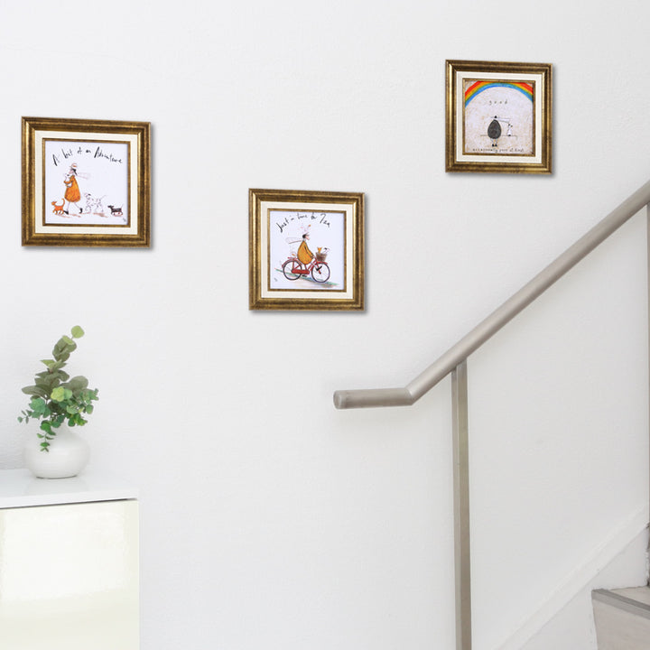 アートパネルサムトフト『ほんの少しの冒険』23.5×23.5cm