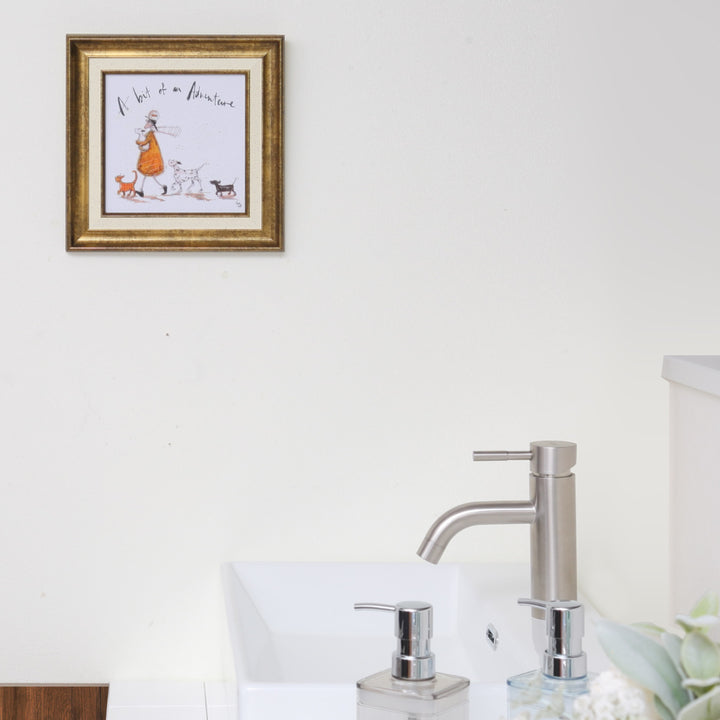 アートパネルサムトフト『ほんの少しの冒険』23.5×23.5cm