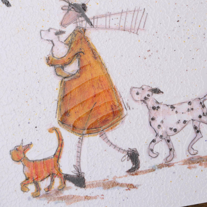 アートパネルサムトフト『ほんの少しの冒険』23.5×23.5cm