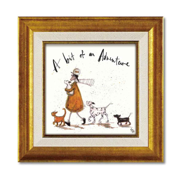 アートパネルサムトフト『ほんの少しの冒険』23.5×23.5cm