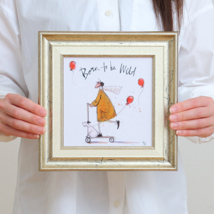 アートパネルサムトフト『ワイルドでいこう！』23.5×23.5cm