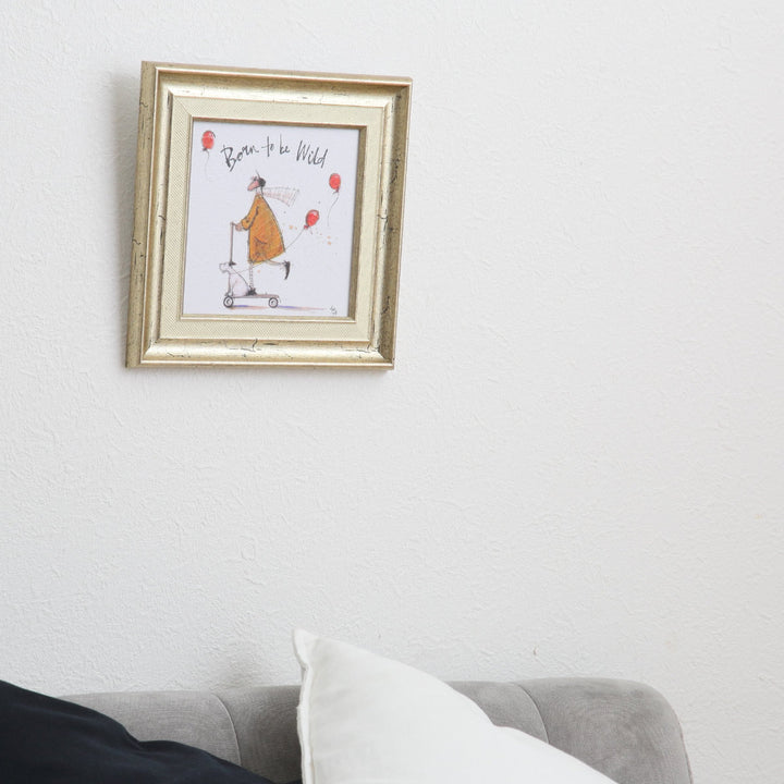 アートパネルサムトフト『ワイルドでいこう！』23.5×23.5cm