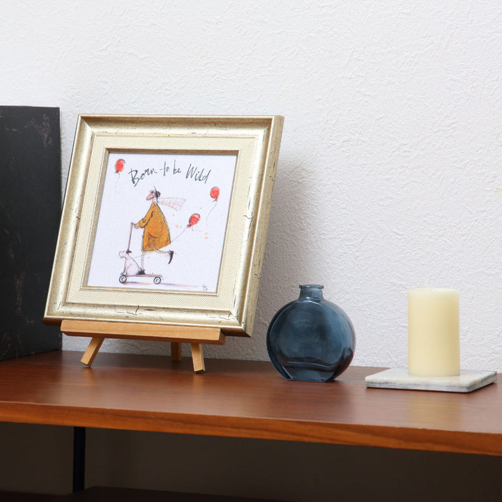 アートパネルサムトフト『ワイルドでいこう！』23.5×23.5cm