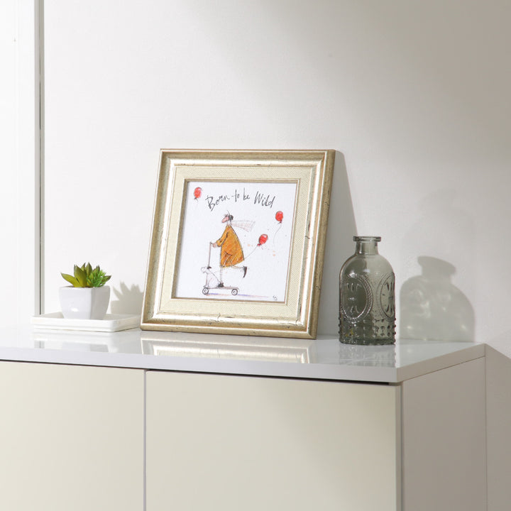 アートパネルサムトフト『ワイルドでいこう！』23.5×23.5cm