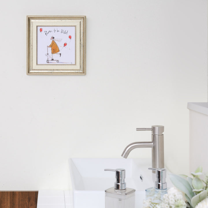 アートパネルサムトフト『ワイルドでいこう！』23.5×23.5cm