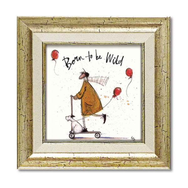 アートパネルサムトフト『ワイルドでいこう！』23.5×23.5cm