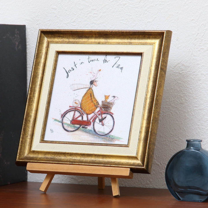 アートパネルサムトフト『お茶の時間』23.5×23.5cm