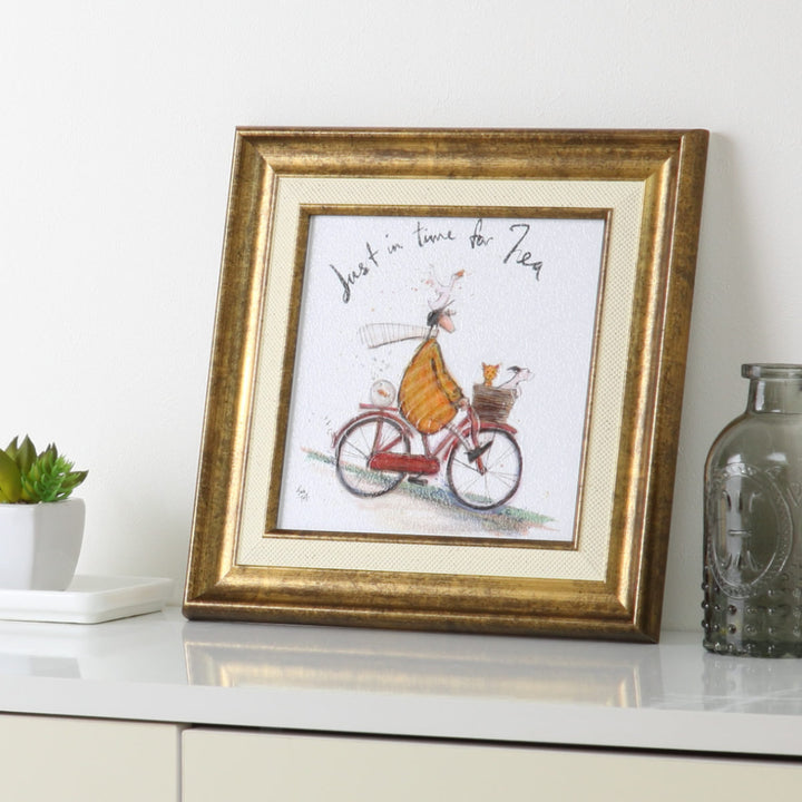 アートパネルサムトフト『お茶の時間』23.5×23.5cm