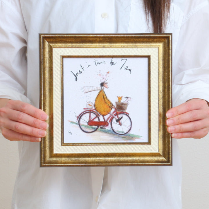 アートパネルサムトフト『お茶の時間』23.5×23.5cm