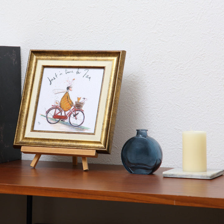 アートパネルサムトフト『お茶の時間』23.5×23.5cm