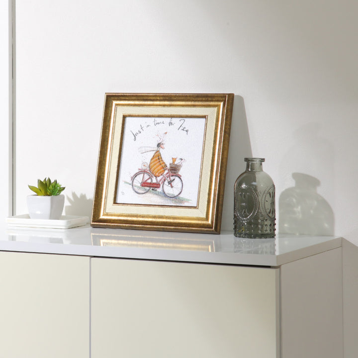 アートパネルサムトフト『お茶の時間』23.5×23.5cm